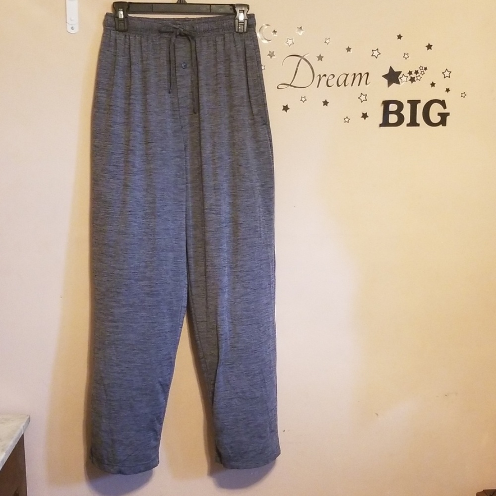 Fruit of the Loom gray pajama pants size small